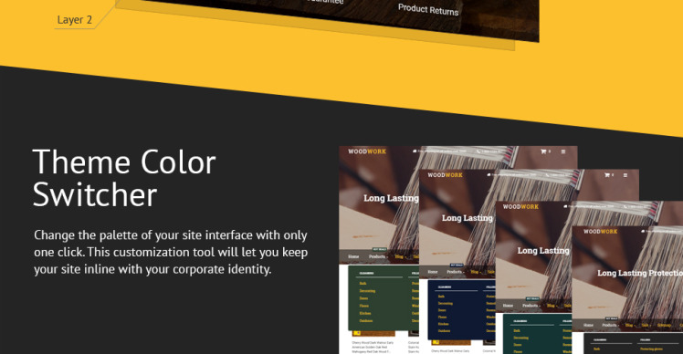 Woodwork Shopify Theme #58051-3