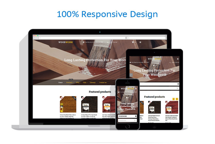 Woodwork Shopify Theme #58051
