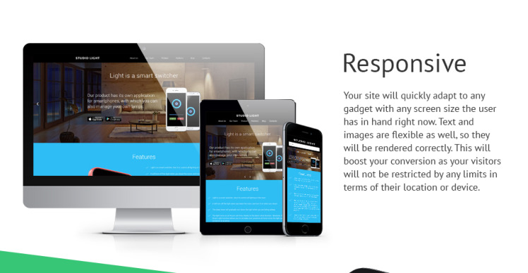 Studio Light WordPress Theme #58187