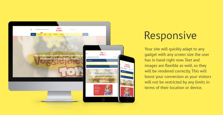 Toys Store Shopify Theme #58213-1