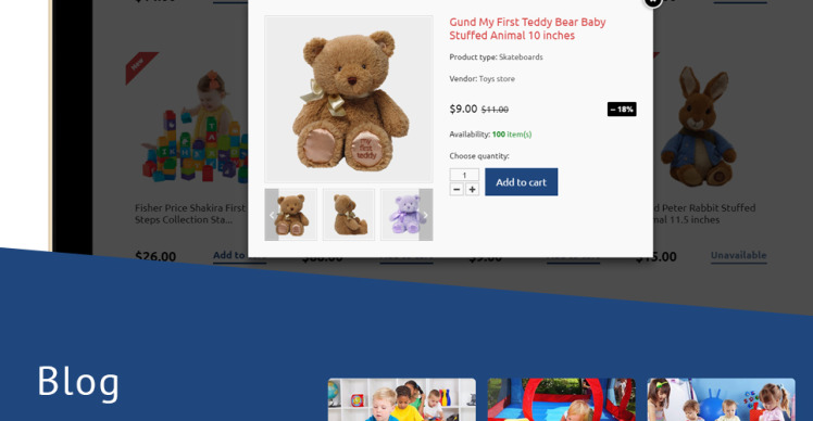 Toys Store Shopify Theme #58213-11