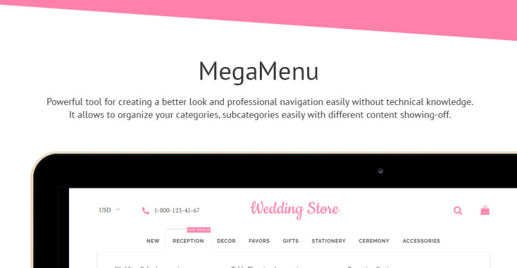 Wedding Store Shopify Theme #58236-2