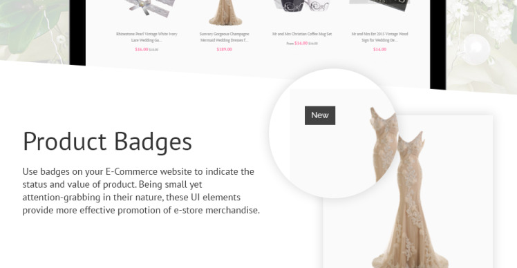 Wedding Store Shopify Theme #58236-8