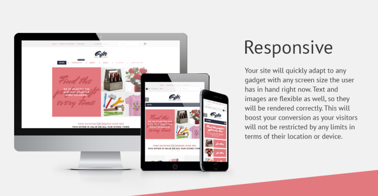 Gifts Online Store Shopify Theme #58278-1