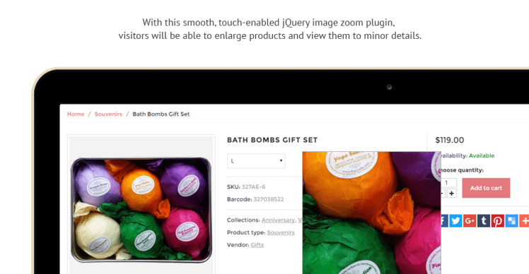 Gifts Online Store Shopify Theme #58278-8