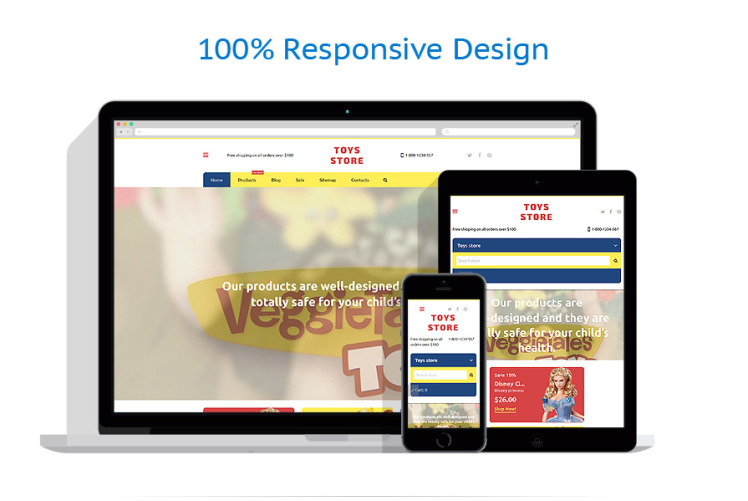 Toys Store Shopify Theme #58213
