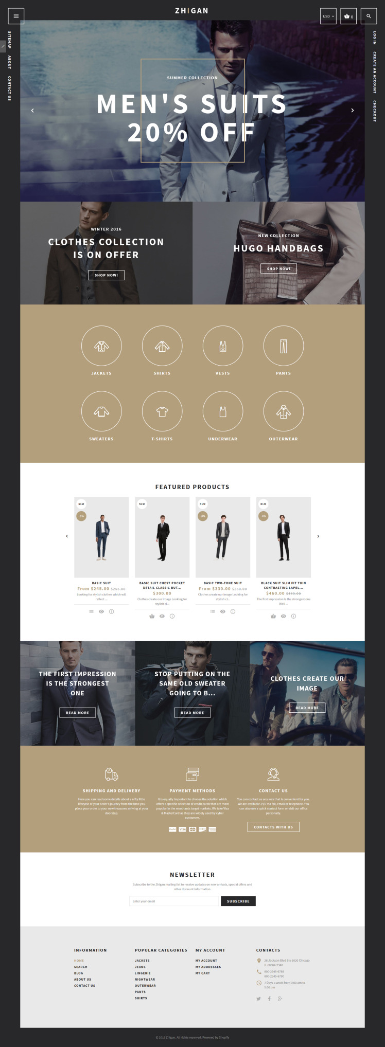 Zhigan Shopify Themes
