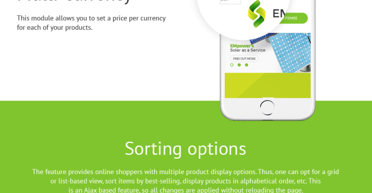 EMpower Solar Energy Shopify Theme #58455-5
