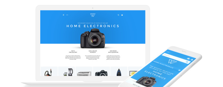 Home Electronics Shopify Theme #58579-2