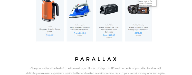 Home Electronics Shopify Theme #58579-4