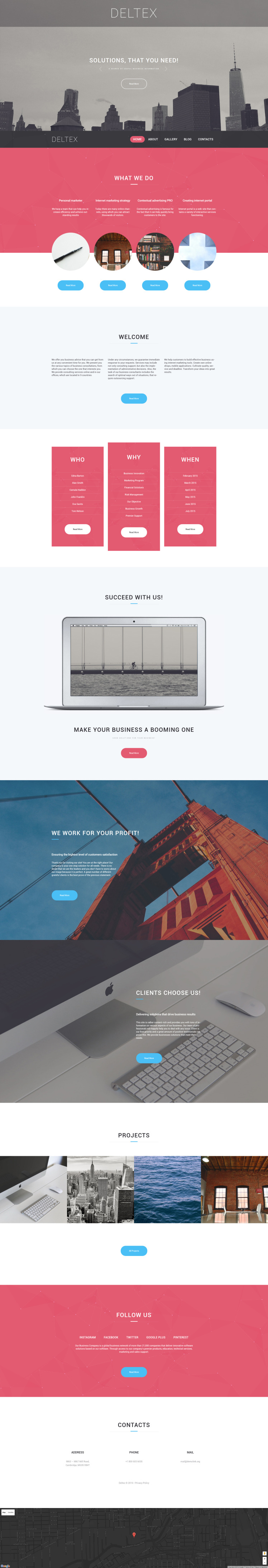 Deltex WordPress Theme