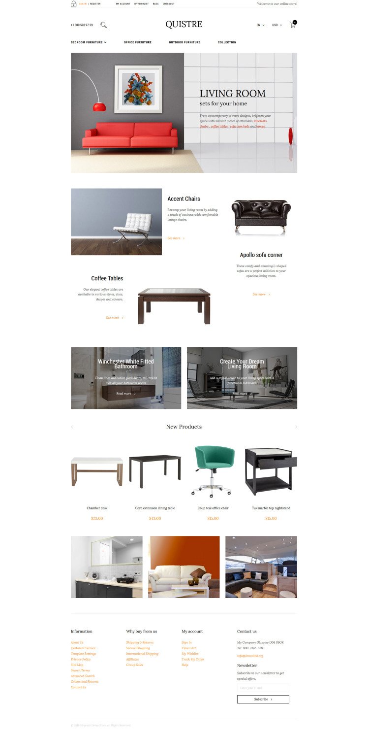 Quistre Magento Themes