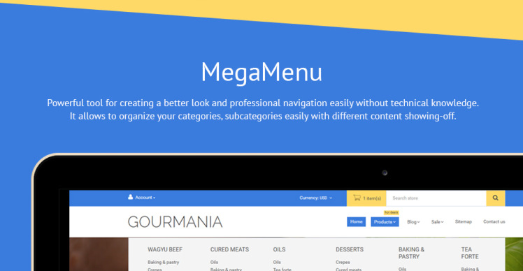 Gourmania Shopify Theme #58945-2