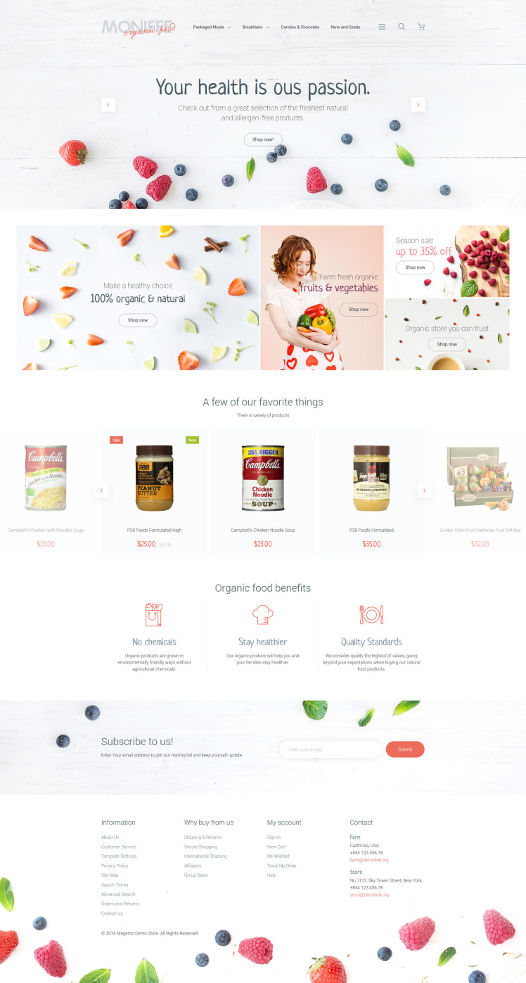 Monifee Magento Themes