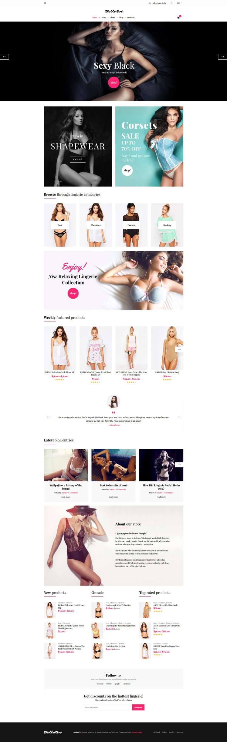 Bellatoi WooCommerce Themes