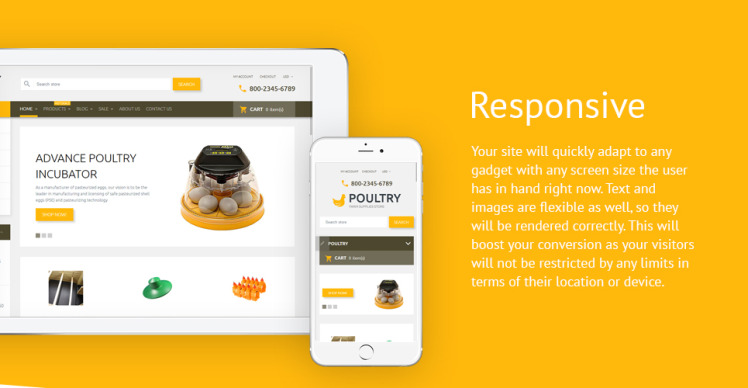 Poultry Shopify Theme #60081-1