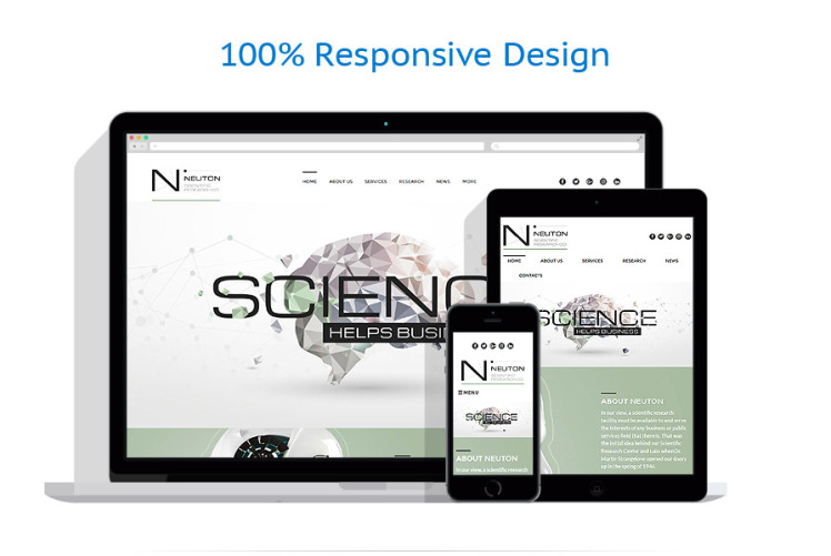 Astronomy Responsive WordPress Theme #60052