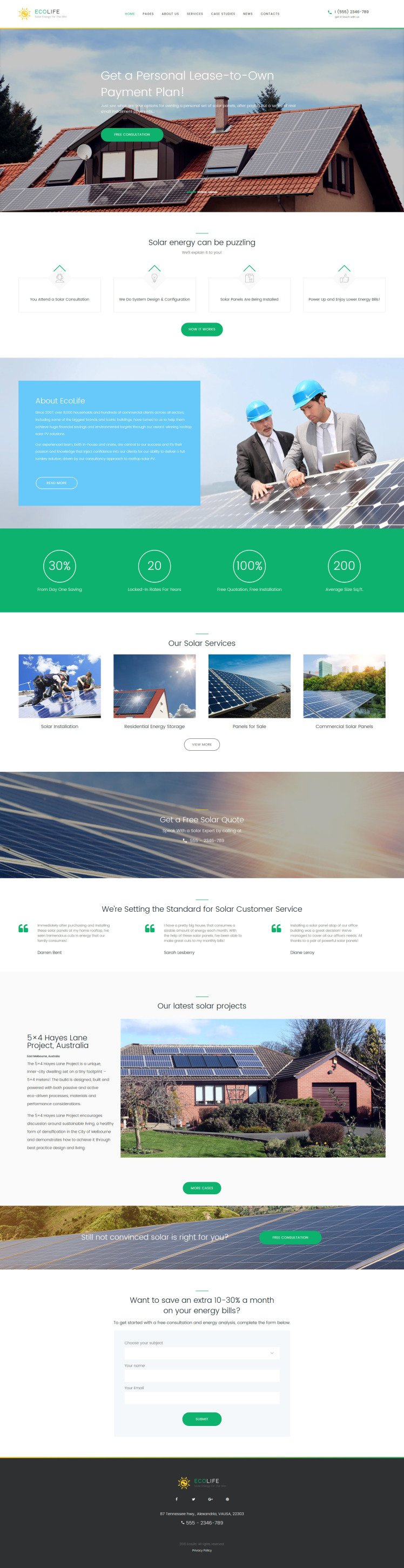Eco Life Environment Ecology WordPress Theme