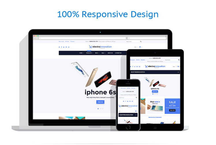 Electro Innovation Shopify Theme #60039