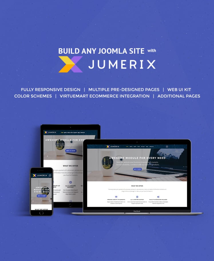 Jumerix Multipurpose Joomla Templates