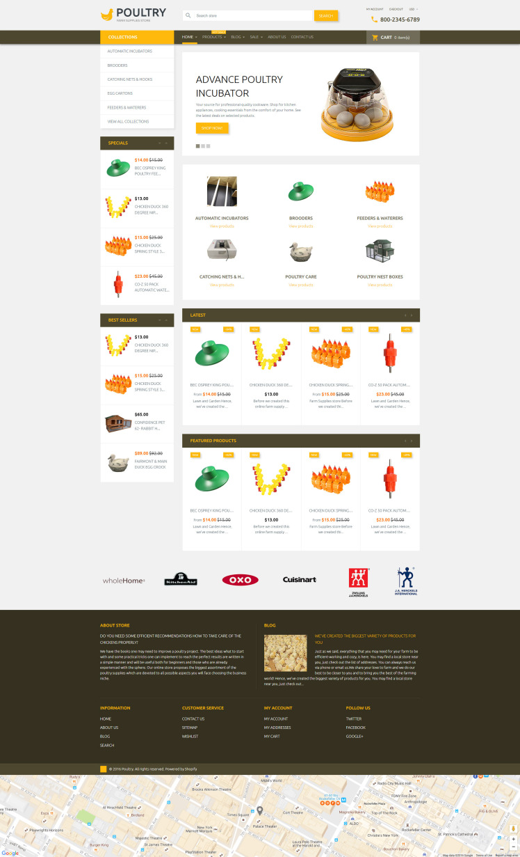 Poultry Shopify Theme #60081