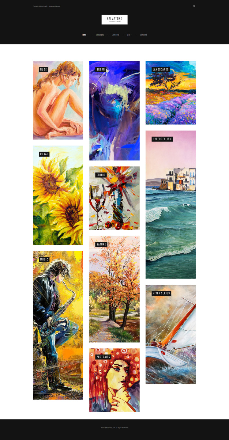 Salvatoro WordPress Themes
