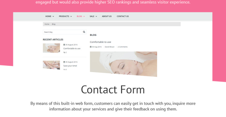 Spa Accessories Responsive Shopify Theme #61207-10