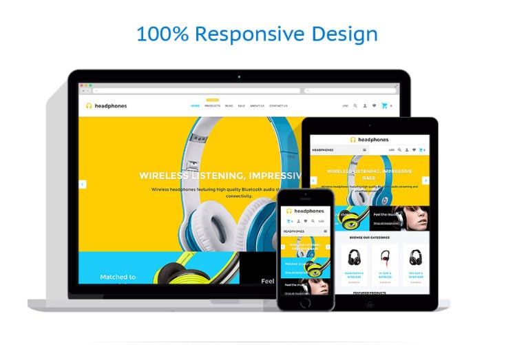 Music Store Responsive Shopify Theme #61308