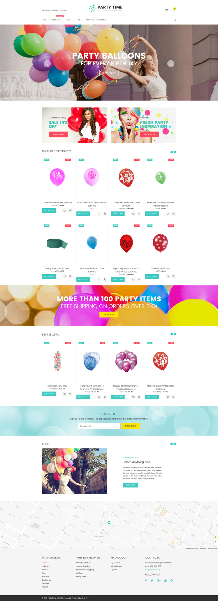 Entertainment Responsive Shopify Theme #61413