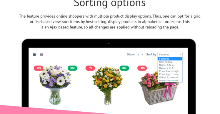 Flower Shop Responsive Shopify Theme #62003-7