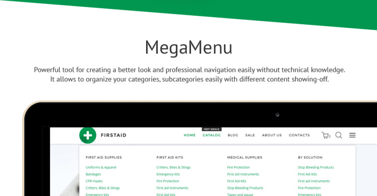 FirstAid Medical Healthcare Shopify Theme #62059-2
