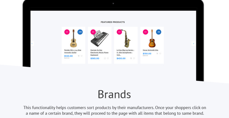 Music Store Audio Music Store Shopify Theme #62062-7