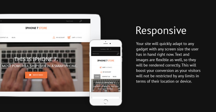 iPhone Mobile Phones Responsive Shopify Theme #62076-1