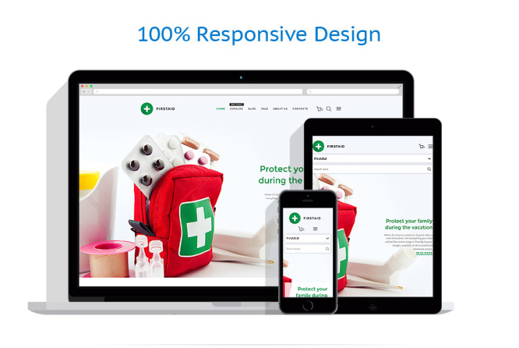 FirstAid Medical Healthcare Shopify Theme #62059