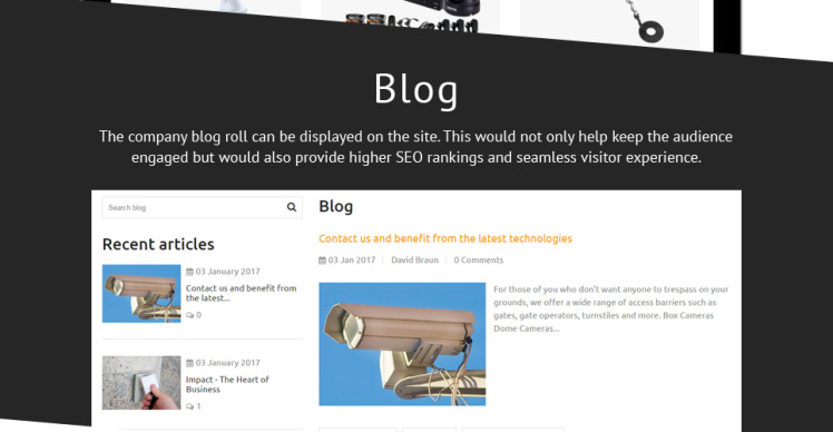 Security Responsive Shopify Theme #62168-10