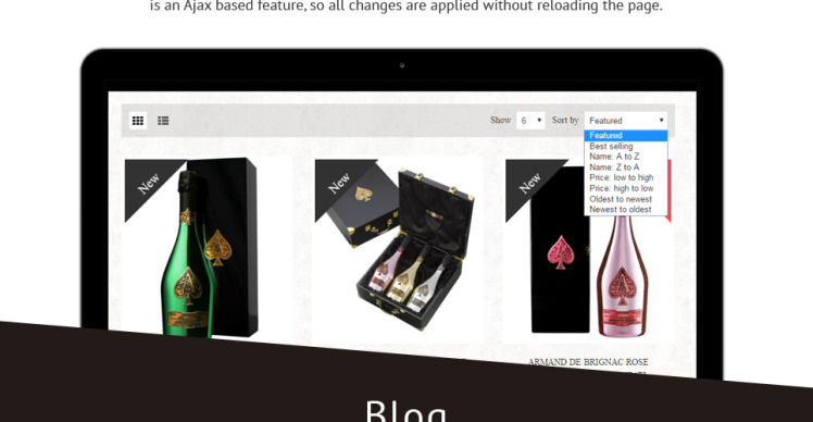 Wine Wine Shop Responsive Shopify Theme #62177-8