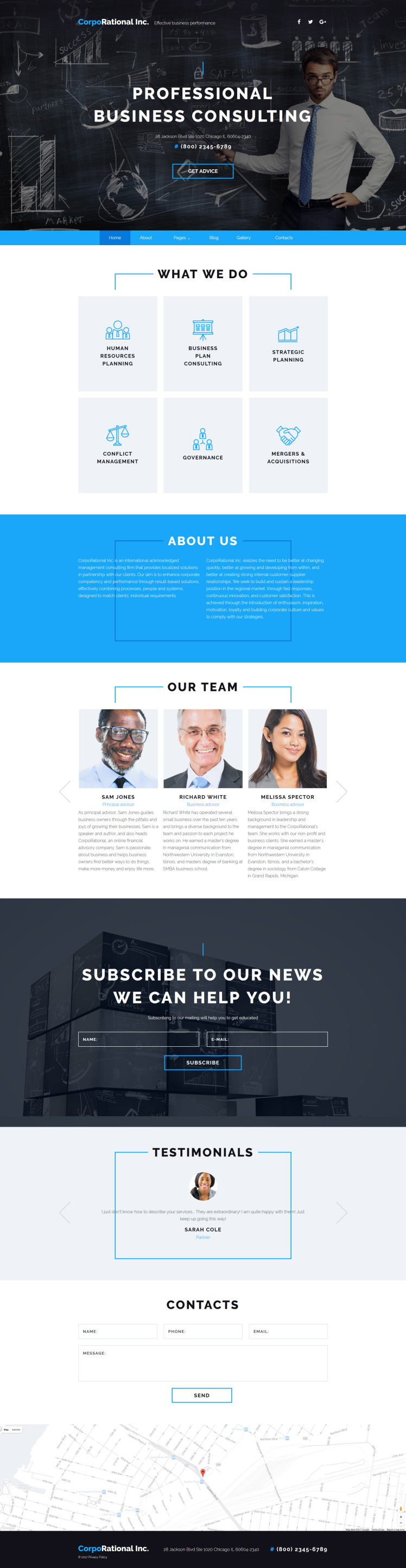 CorpoRational Inc Business Consulting Joomla Templates