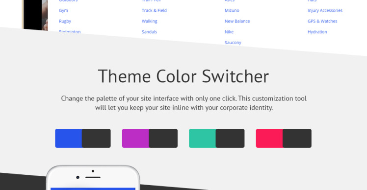 Sport Shoes Responsive Shopify Theme #62230-3