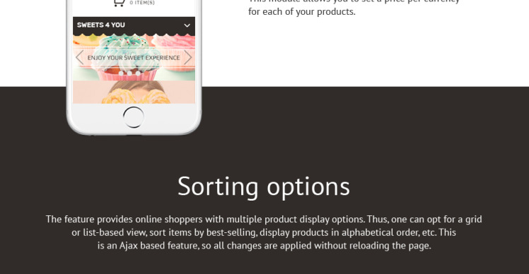 Sweet Shop Responsive Shopify Theme #62297-6