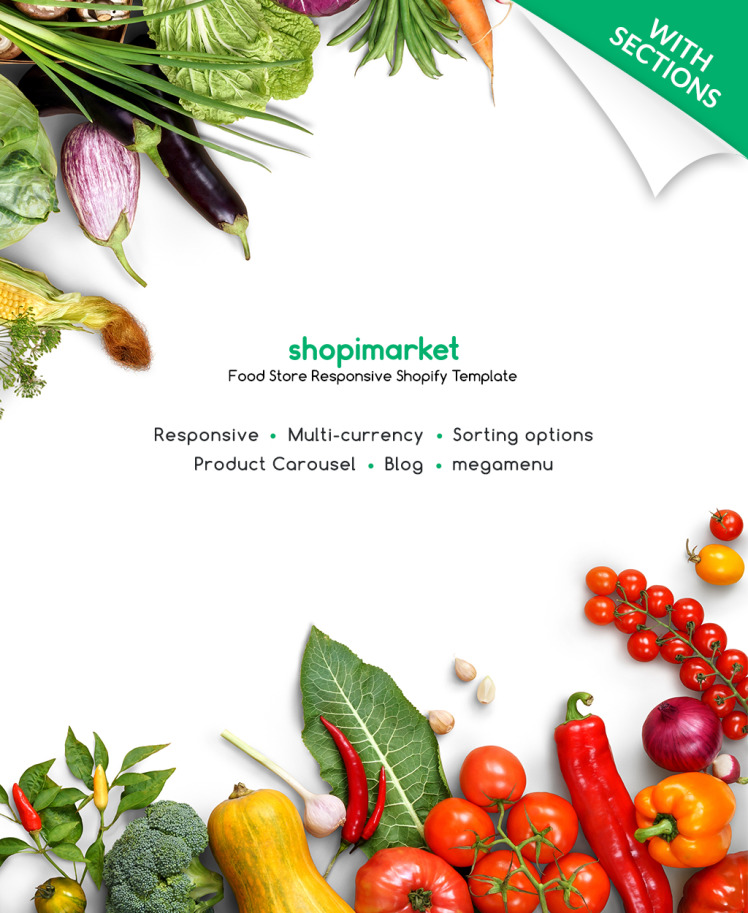 Food Store Responsive Shopify Theme