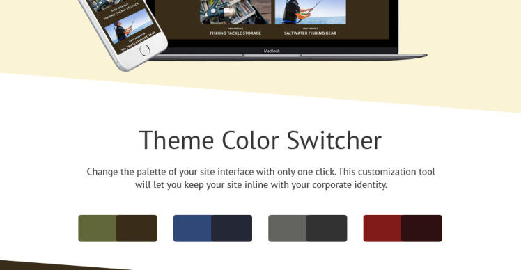 Fishing Store Fishing Supplies Equipment Shopify Theme #62317-2