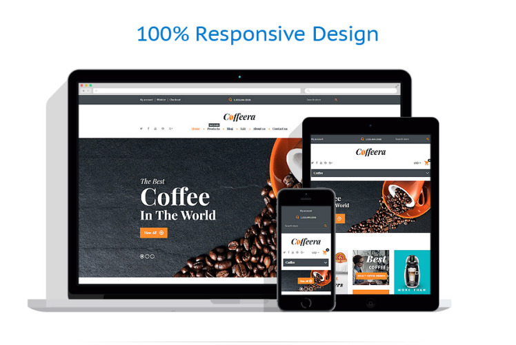Java Junction Coffee Shop Responsive Shopify Online Store Theme #62324