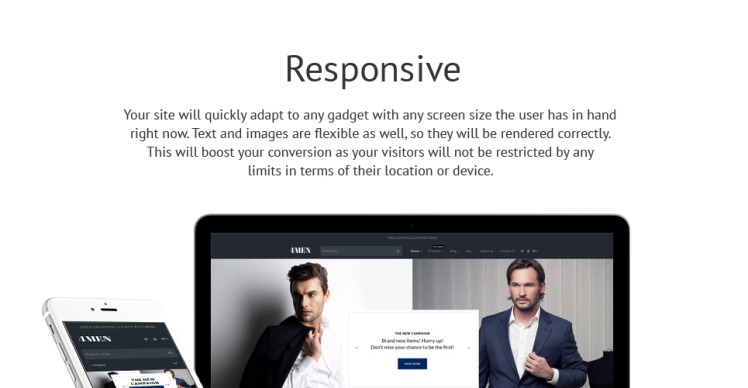 Men Men s Fashion Shopify Theme #62486-1