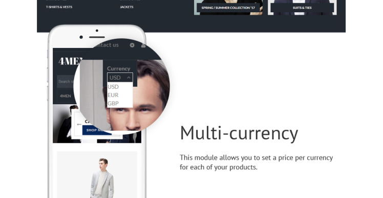 Men Men s Fashion Shopify Theme #62486-4