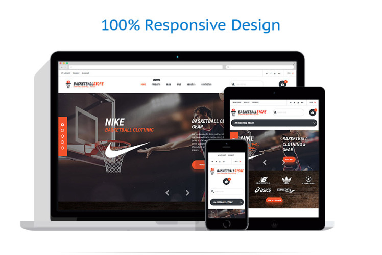 Basketball Responsive Shopify Theme #62457