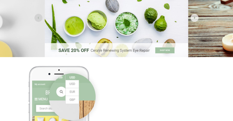 BeautyHouse Cosmetics Store Shopify Theme #63389-4