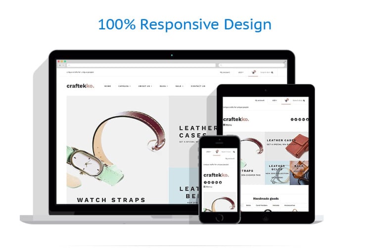 Craftekko Handbag Responsive Shopify Theme #63378