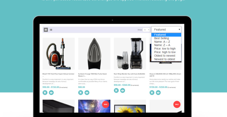 Electrolux Electronics Store Responsive Shopify Theme #63429-6