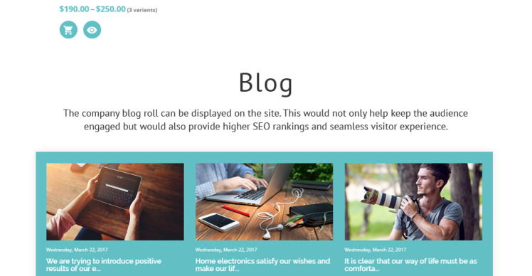 Electrolux Electronics Store Responsive Shopify Theme #63429-8