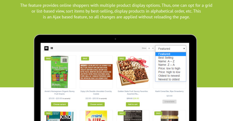 Food Basket Food Store Shopify Theme #63575-7